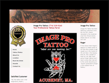 Tablet Screenshot of imageprotattoo.com